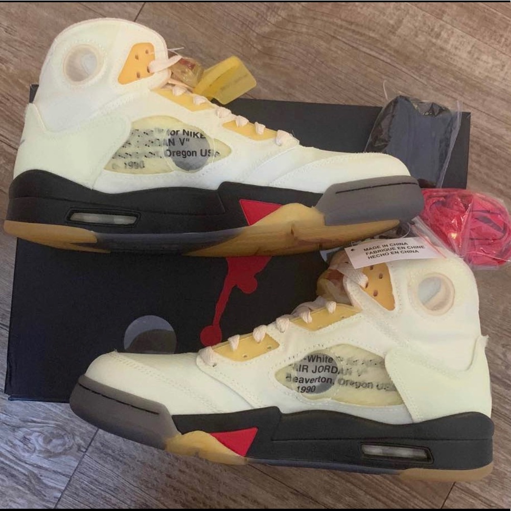 Jordan Off White 5’s